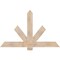 Ekena Millwork Kennewick Smooth Timber Gable Bracket, Douglas Fir, 60"W x 38"H x 1 1/2"D x 5 1/2"F, 15/12 Pitch GBW060X38X0206KEN00SDF - alternate 1